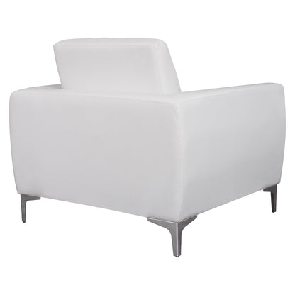 Armchair Kenzie Hm3121.12 White Pu 89x81x81 Cm