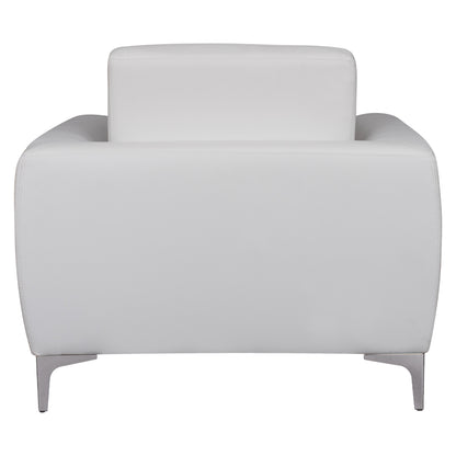 Armchair Kenzie Hm3121.12 White Pu 89x81x81 Cm