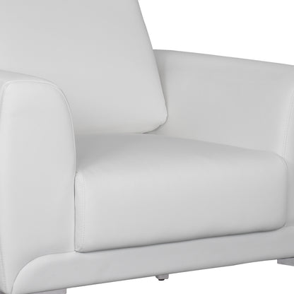 Armchair Kenzie Hm3121.12 White Pu 89x81x81 Cm