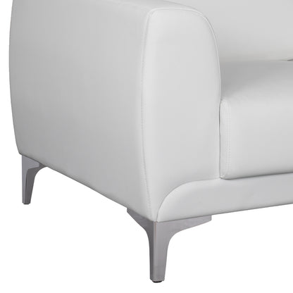 Armchair Kenzie Hm3121.12 White Pu 89x81x81 Cm