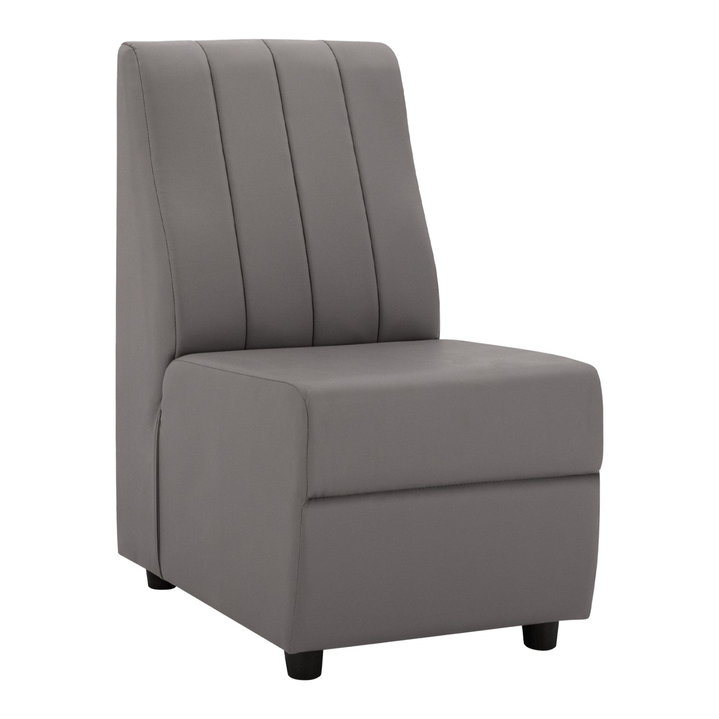 Armchair Landon Hm3162.10, Grey Pu, 51x66x93 Cm.