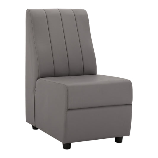 Armchair Landon Hm3162.10, Grey Pu, 51x66x93 Cm.