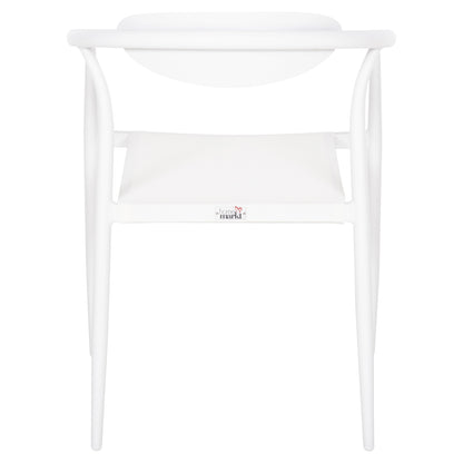 Armchair Serly Hm6052.01 White Aluminum-white Textilene 56x61x74,5hcm.