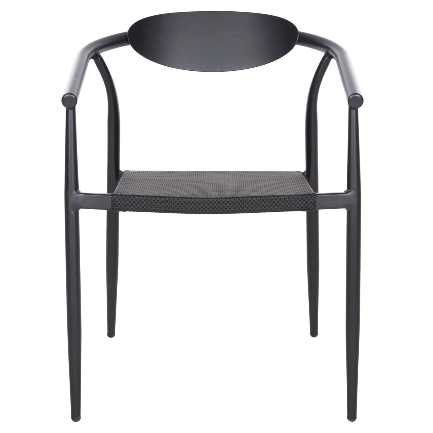 Armchair Serly Hm6052.02 Black Aluminum-black Textilene 56x61x74,5hcm.