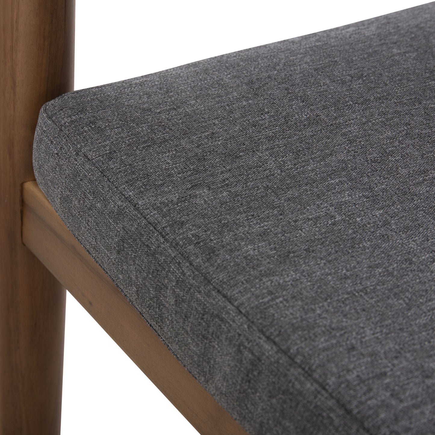 Outdoor Dining Chair Navan Hm6135.01 Acacia Wood In Natural-nylon Rope In Grey 59x58x76hcm.