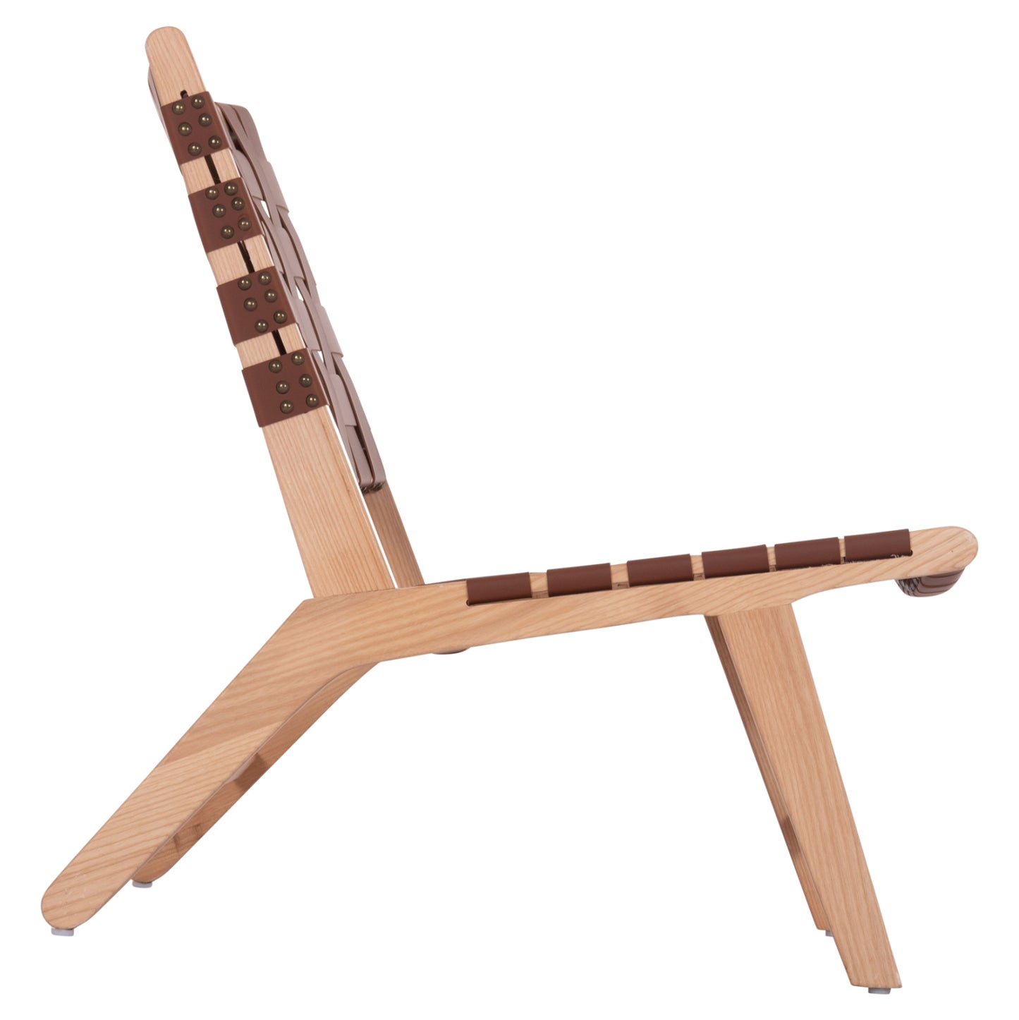 Hm9326.01 Armchair Felipe Toon Wood Pu Knitted 67x70x75h