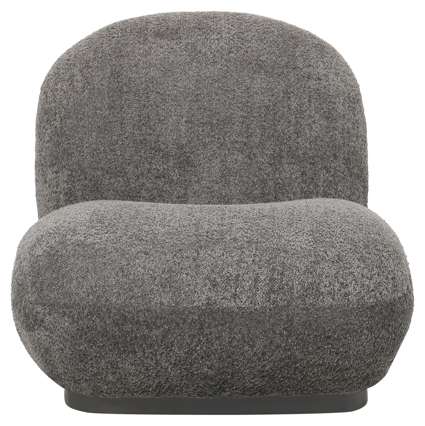 Armchair Beany Hm9591.01 Grey Boucle Fabric 85x82x77hcm.