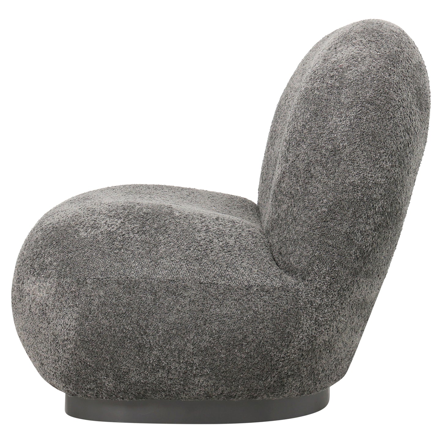 Armchair Beany Hm9591.01 Grey Boucle Fabric 85x82x77hcm.