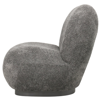Armchair Beany Hm9591.01 Grey Boucle Fabric 85x82x77hcm.