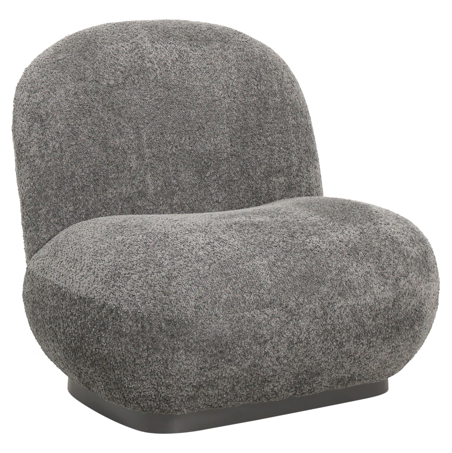 Armchair Beany Hm9591.01 Grey Boucle Fabric 85x82x77hcm.