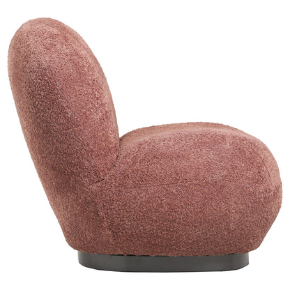 Armchair Beany Hm9591.02 Pink Boucle Fabric 85x82x77hcm.