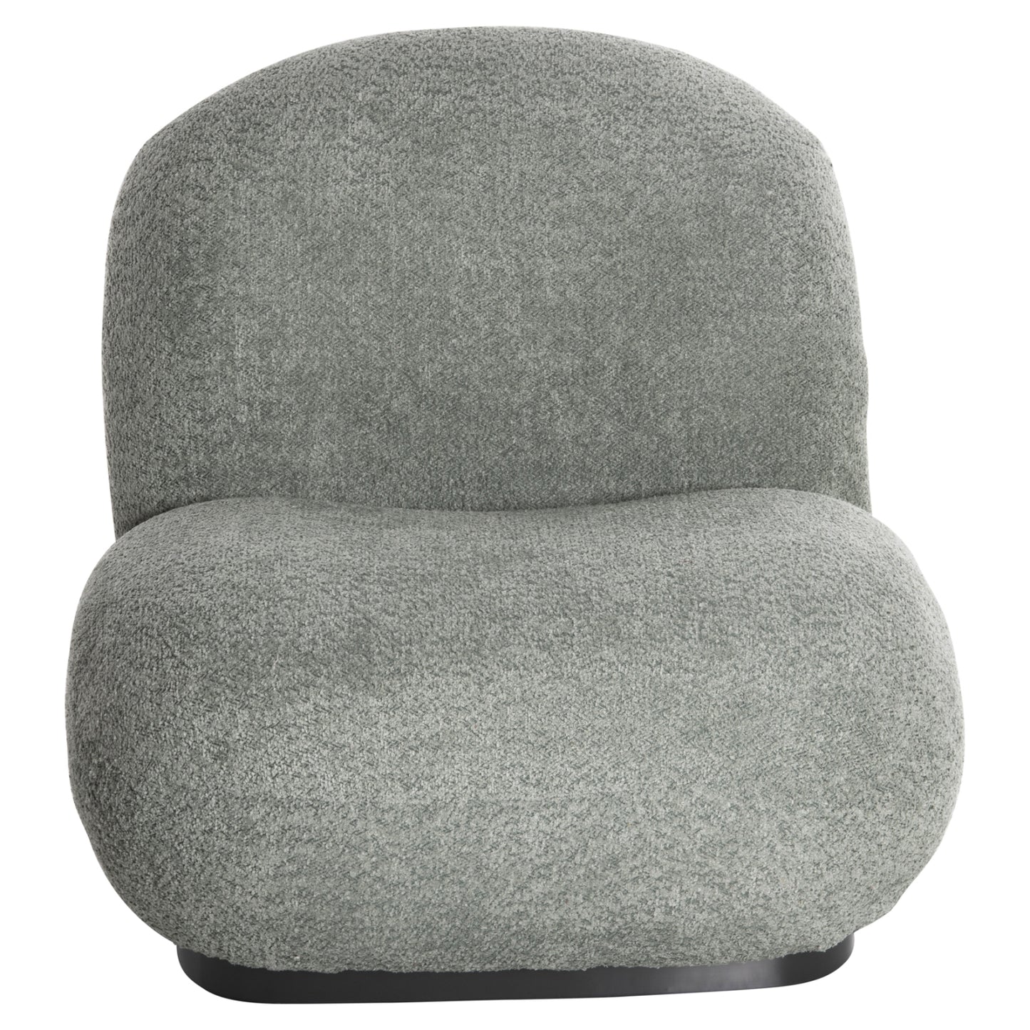 Armchair Beany Hm9591.05 Pistachio Green Boucle Fabric 82x82x80hcm.