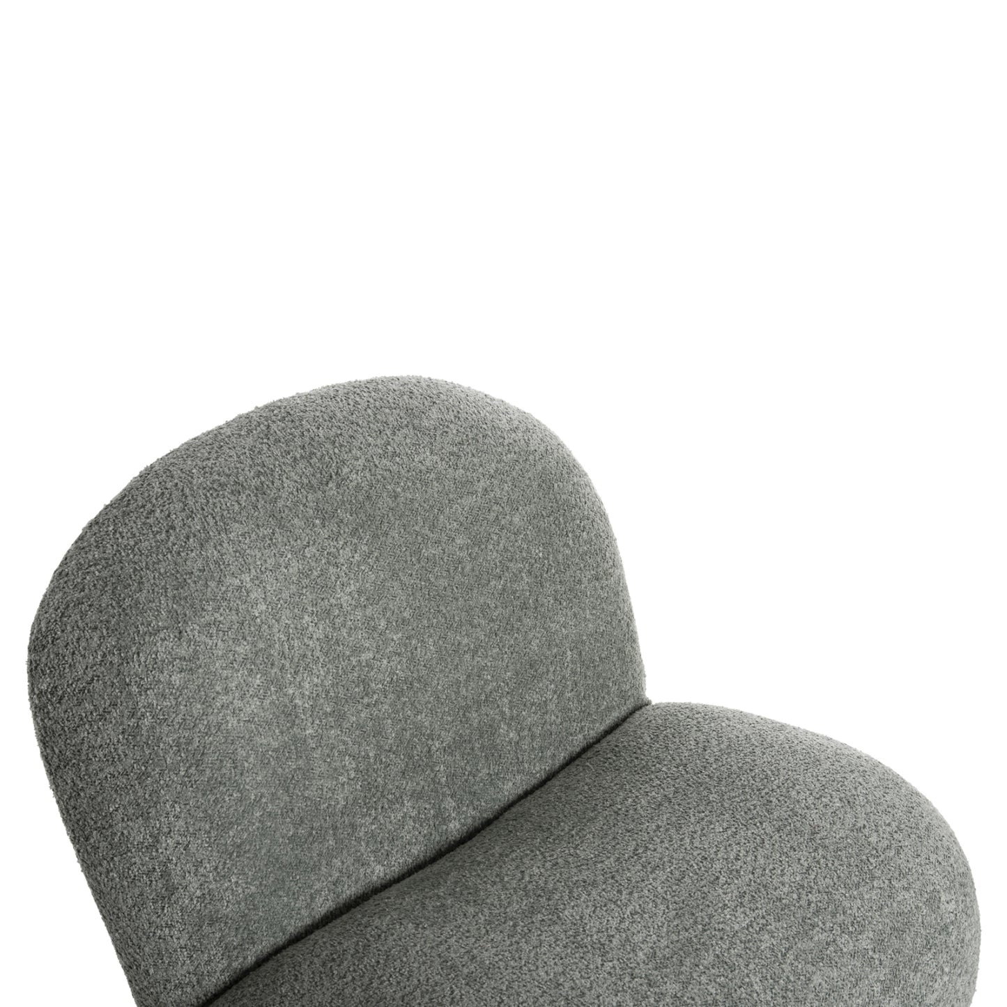 Armchair Beany Hm9591.05 Pistachio Green Boucle Fabric 82x82x80hcm.