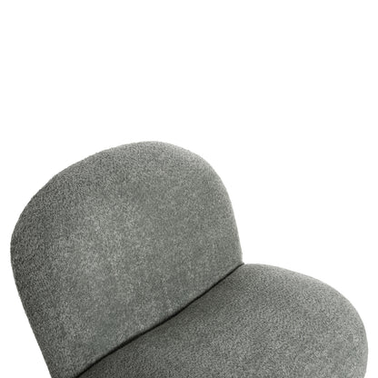 Armchair Beany Hm9591.05 Pistachio Green Boucle Fabric 82x82x80hcm.