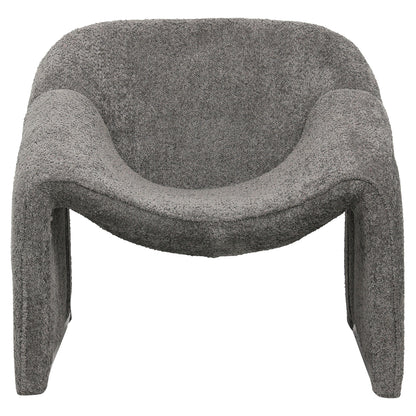 Armchair Spiner Hm9599.01 Grey Boucle Fabric 81x64x74hcm.