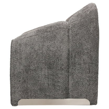 Armchair Spiner Hm9599.01 Grey Boucle Fabric 81x64x74hcm.