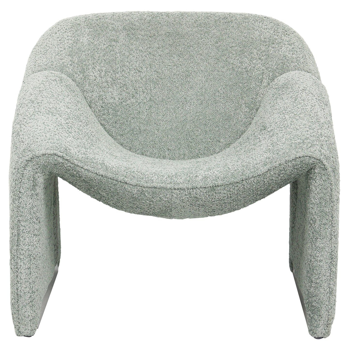 Armchair Spiner Hm9599.05 Pistachio Green Boucle Fabric 81x64x74hcm.