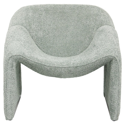 Armchair Spiner Hm9599.05 Pistachio Green Boucle Fabric 81x64x74hcm.