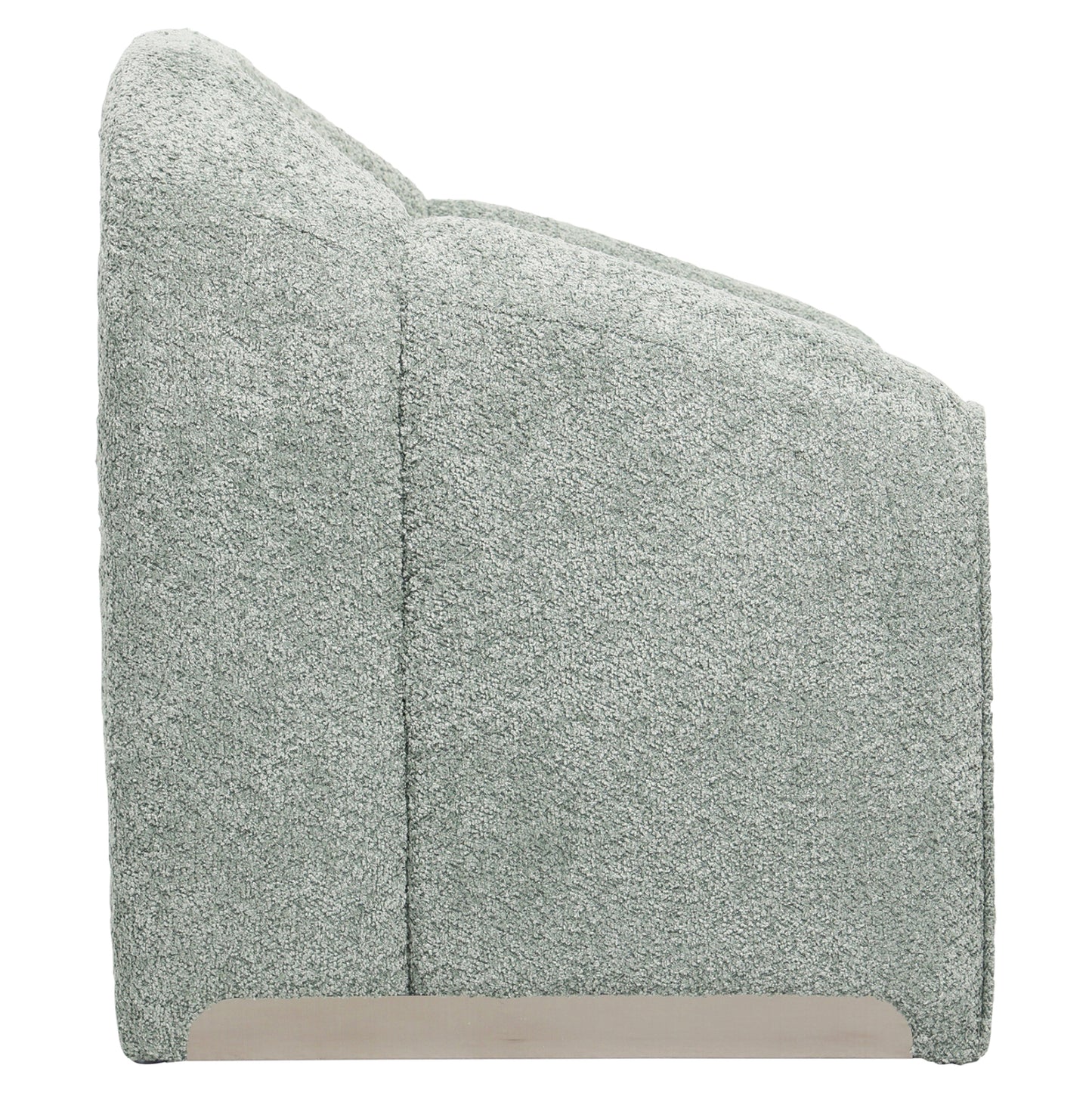 Armchair Spiner Hm9599.05 Pistachio Green Boucle Fabric 81x64x74hcm.