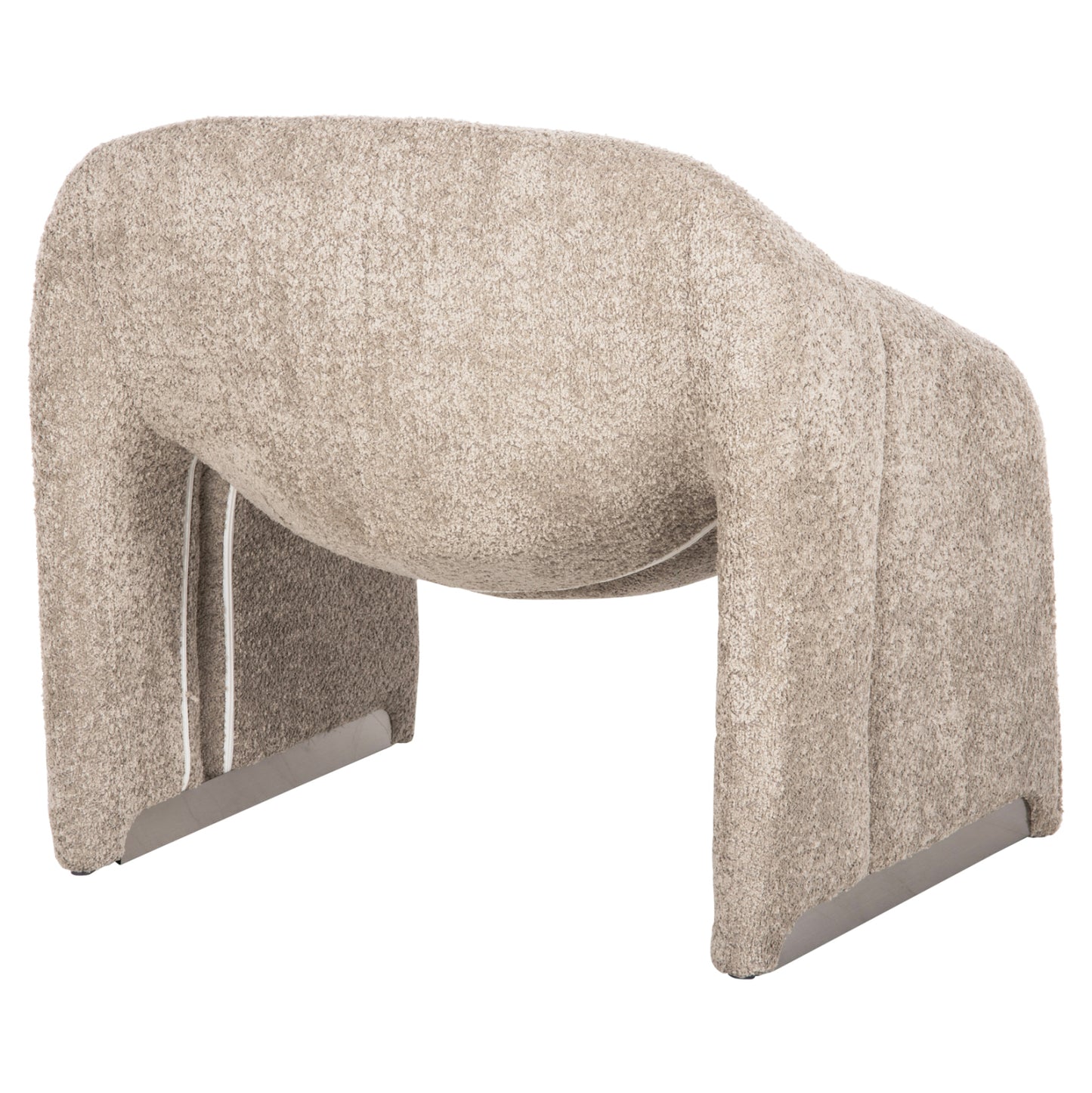 Armchair Spiner Hm9599.08 Beige Boucle Fabric 81x64x74hcm.