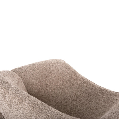 Armchair Spiner Hm9599.08 Beige Boucle Fabric 81x64x74hcm.