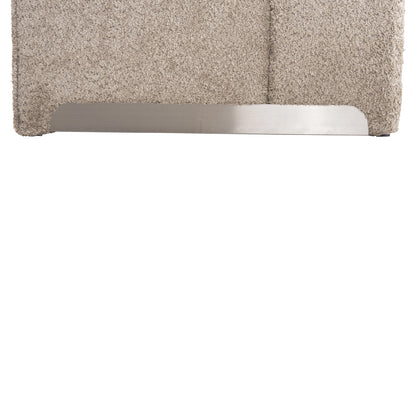 Armchair Spiner Hm9599.08 Beige Boucle Fabric 81x64x74hcm.