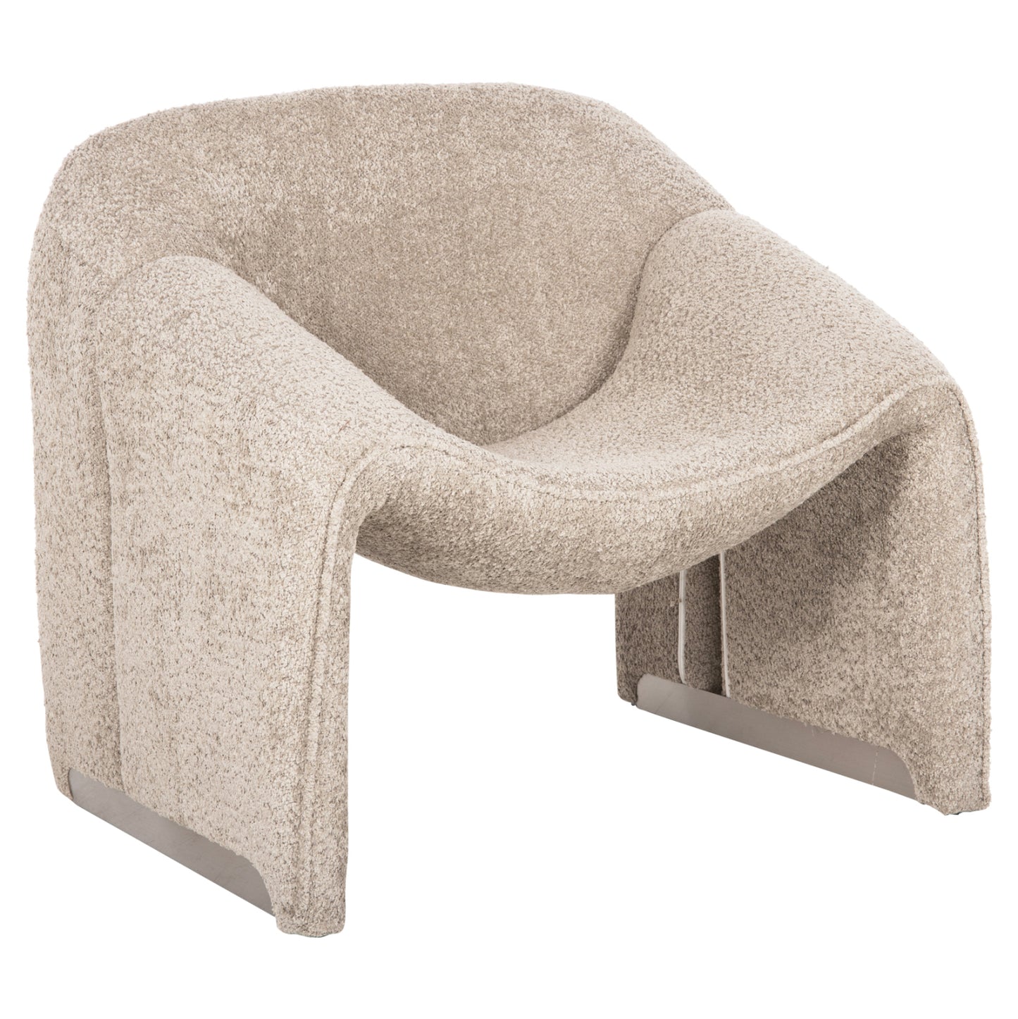 Armchair Spiner Hm9599.08 Beige Boucle Fabric 81x64x74hcm.