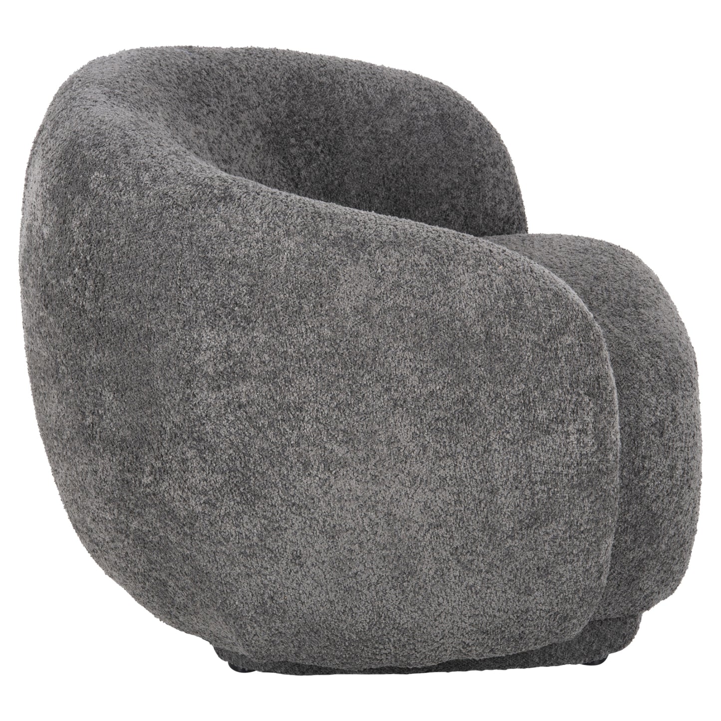 Armchair Karpen Hm9600.01 Grey Boucle Fabric 93x87x78h Cm.