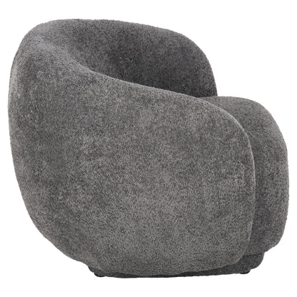 Armchair Karpen Hm9600.01 Grey Boucle Fabric 93x87x78h Cm.