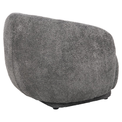 Armchair Karpen Hm9600.01 Grey Boucle Fabric 93x87x78h Cm.