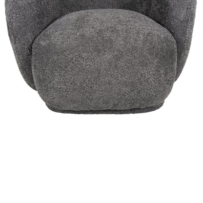 Armchair Karpen Hm9600.01 Grey Boucle Fabric 93x87x78h Cm.