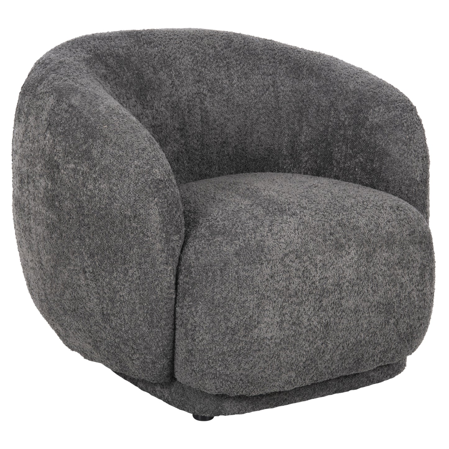 Armchair Karpen Hm9600.01 Grey Boucle Fabric 93x87x78h Cm.