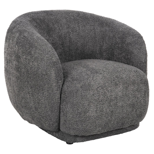 Armchair Karpen Hm9600.01 Grey Boucle Fabric 93x87x78h Cm.