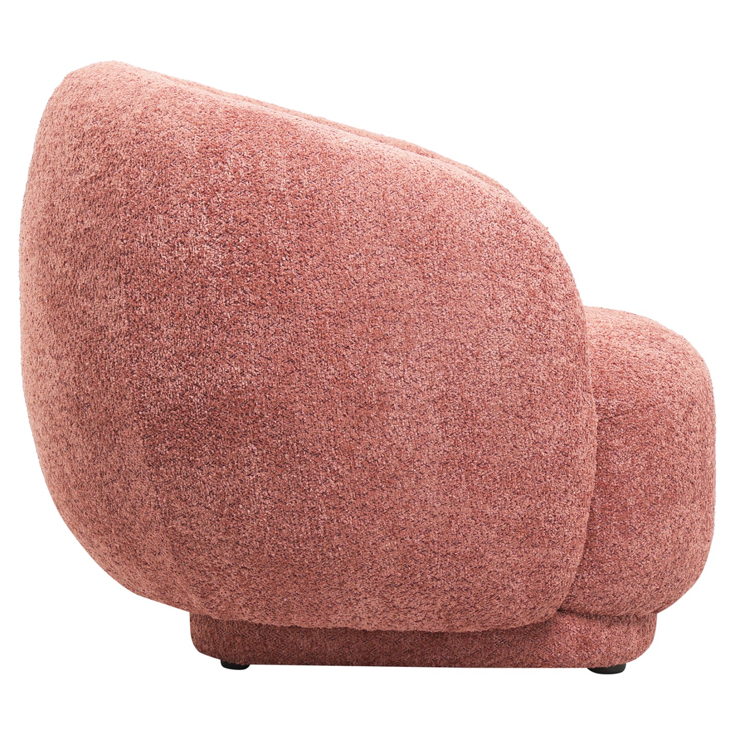 Armchair Karpen Hm9600.02 Pink Boucle Fabric 93x87x78h Cm.