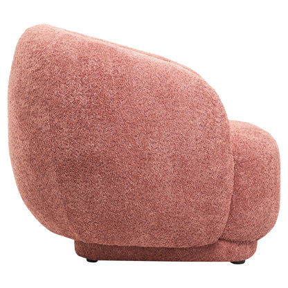 Armchair Karpen Hm9600.02 Pink Boucle Fabric 93x87x78h Cm.