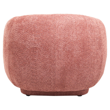 Armchair Karpen Hm9600.02 Pink Boucle Fabric 93x87x78h Cm.