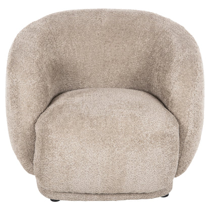 Armchair Karpen Hm9600.08 Beige Boucle Fabric 93x87x78h Cm.