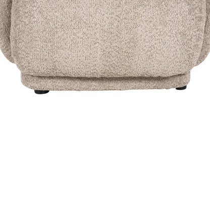 Armchair Karpen Hm9600.08 Beige Boucle Fabric 93x87x78h Cm.