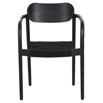 Armchair Oslo Hm9636.12 Teak Wood & Rope--b'rated 55x54x80hcm.