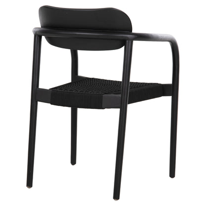 Armchair Oslo Hm9636.12 Teak Wood & Rope--b'rated 55x54x80hcm.