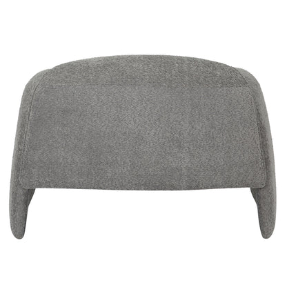 Armchair Laforge Hm9679.01 Grey Boucle Fabric-metal Frame 100x83x66hcm.
