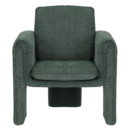Armchair Crusher Hm9681.06 Mint Boucle Fabric-metal Frame 82x78x87hcm.