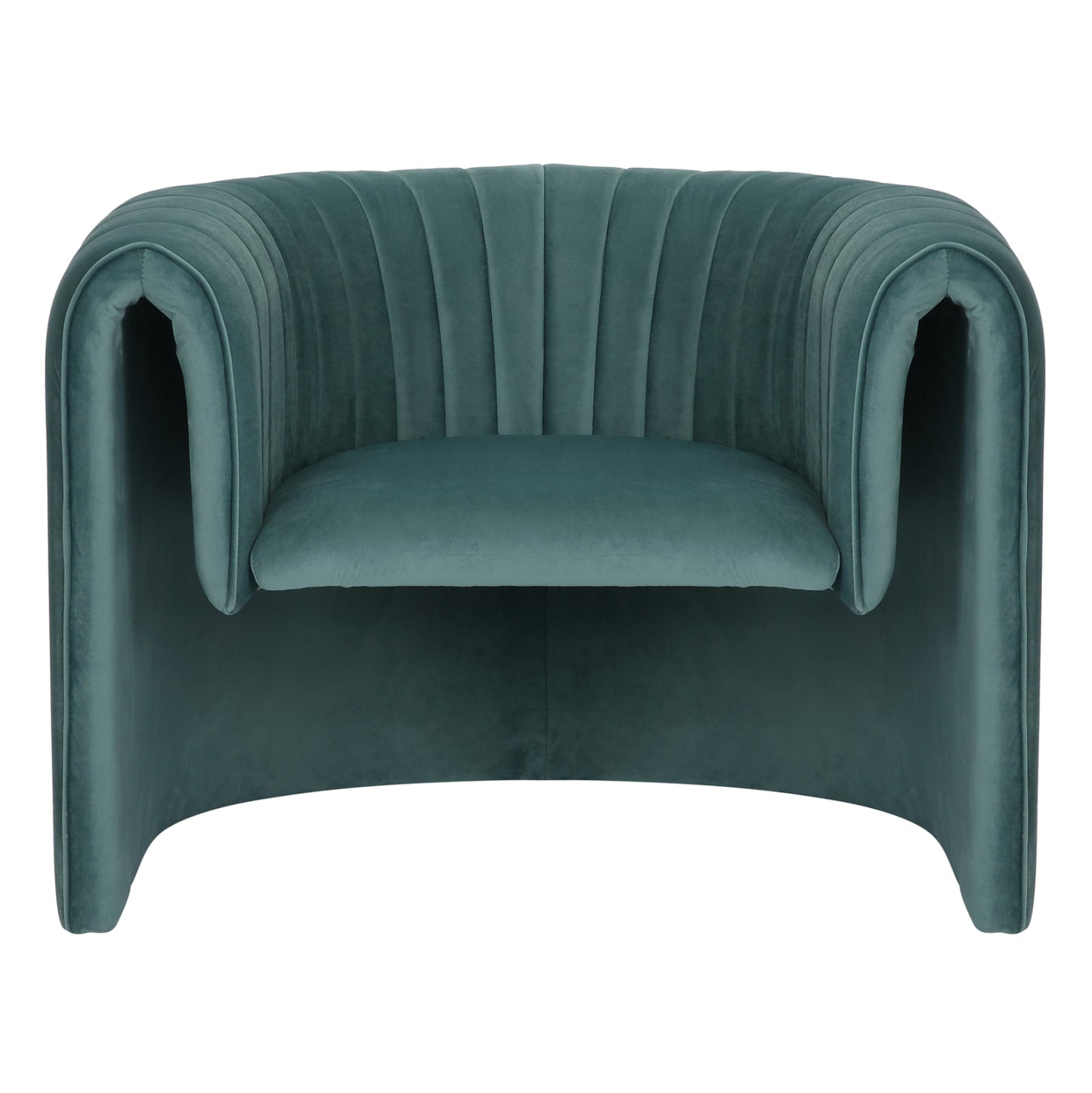 Armchair Riker Hm9682.06 Metal Frame-mint Velvet 92x74x69hcm.