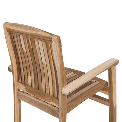 Armchair Dart Hm9781 Teak Wood 61x59,5x91hcm.