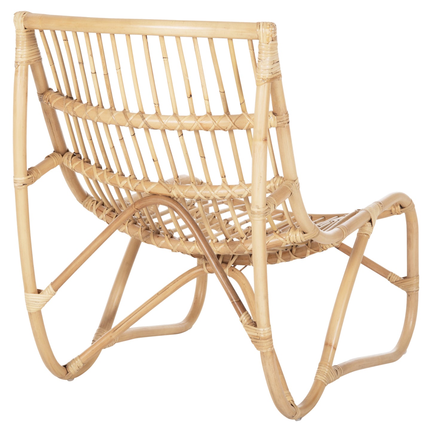 Armchair Grinn Hm9815.01 Rattan Rods In Natural Color 56.5x73.5x79.5h Cm.