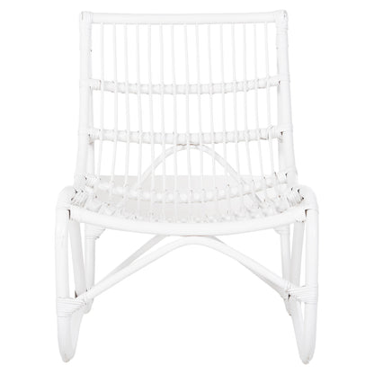 Armchair Grinn Hm9815.03 Rattan Rods In White Color 56.5x73.5x79.5h Cm.