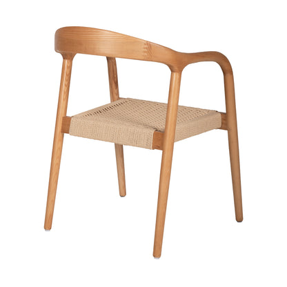Armchair Hm9874 Ashwood Frame-paper Rope Seat 57x54x78hcm.