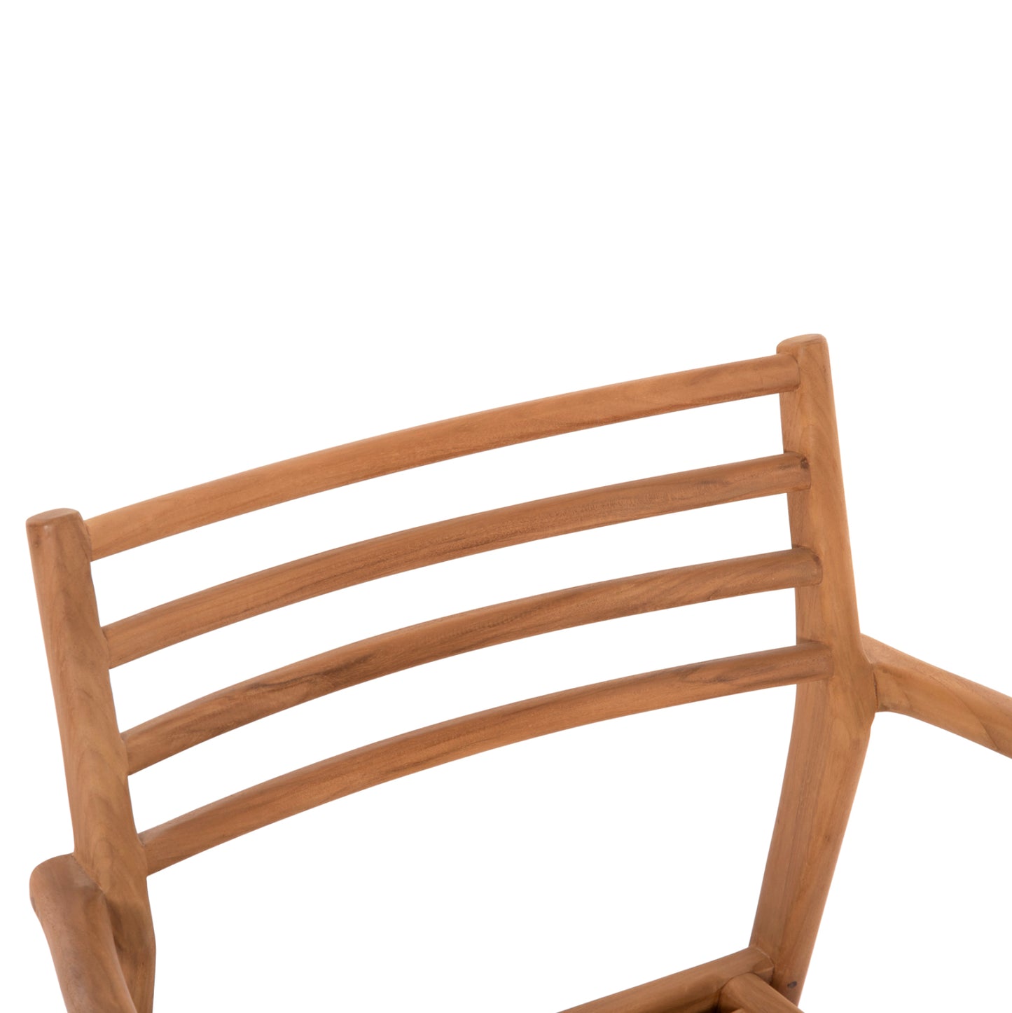 Armchair Moosen Hm9936 Solid Teak Wood In Natural 59x60x78.5h