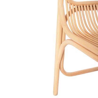Armchair Mel Hm9954.01 Natural Rattan 62x57,5x79,5hcm.