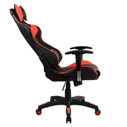 Office Gaming Chair Hm1056.01 Racing Black And Red Pu 67x70x134 Cm